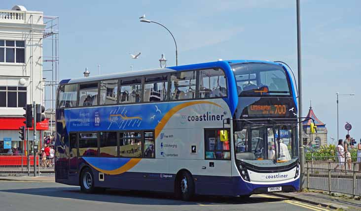 Stagecoach South Alexander Dennis Enviro400MMC 10958 Coastliner